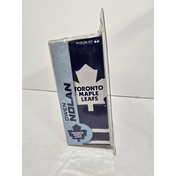 OWEN NOLAN Toronto Maple Leafs NHL Series 7 McFarlane White Jersey 2003 Figure - Picture 5 of 7